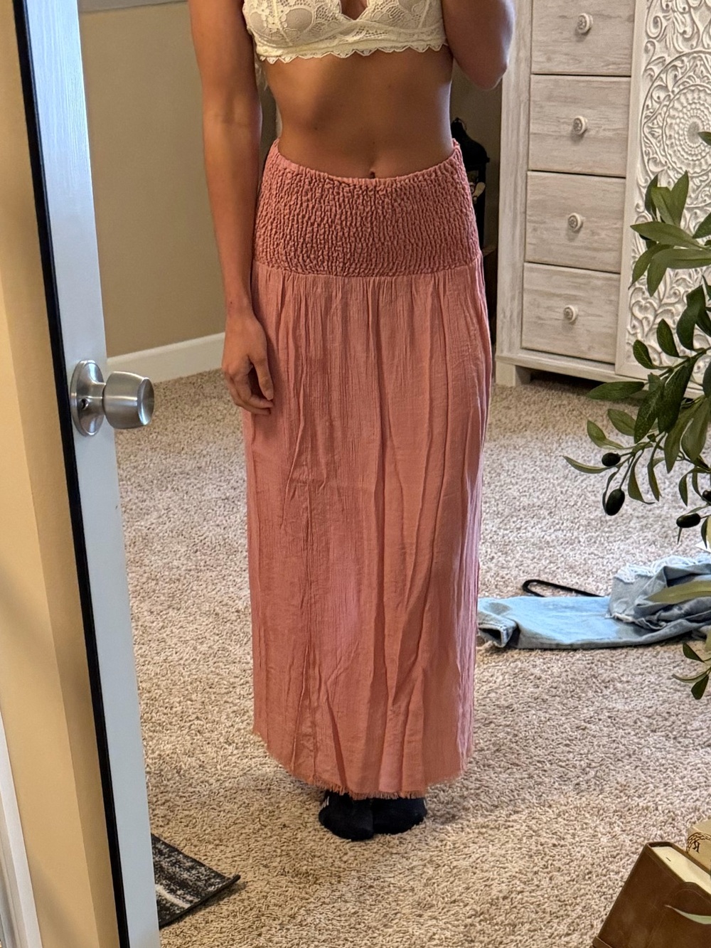 Beach skirt cover up